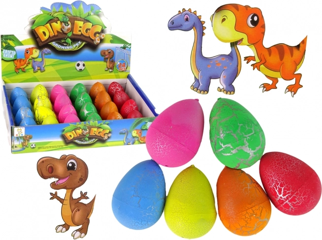 Čarovné dinosauří vajce rastúce 6 cm