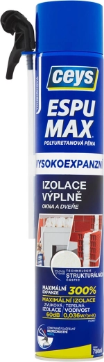 Montážna polyuretánová pena 750 ml vysokoexpanzná CEYS