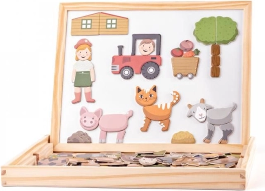 Magnetická a stierateľná tabuľa pre deti