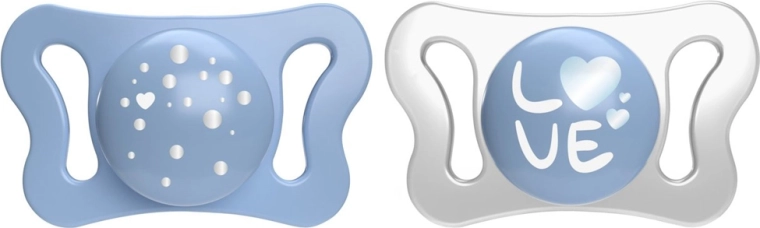 Chicco Physioforma Micro silikónový cumlík 0–2 mesiace pre chlapcov 2 ks