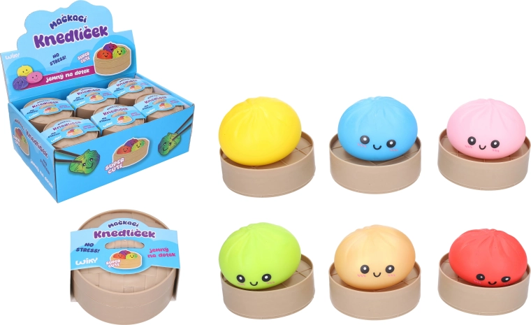 Stláčací knedliček mystery box 8,5 cm – 1 kus