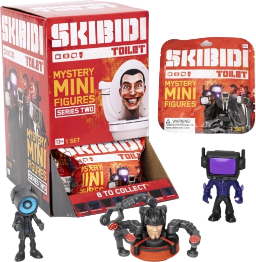 Skibidi Toilet mystery minifigúrky séria 2