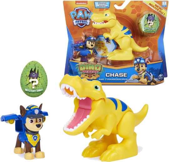 Paw Patrol Dino Rescue – Chase s dinosaurom a tajomným vajíčkom