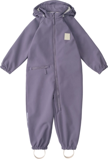 Softshellový overal Leokid Lilac Echo veľ. 86 (18–24 mesiacov)
