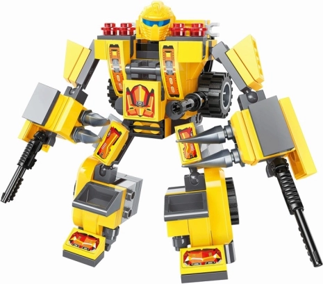 Pohyblivý mecha pre akčné scenáre