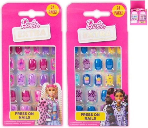 Sada nalepovacích nechtov BARBIE pre deti