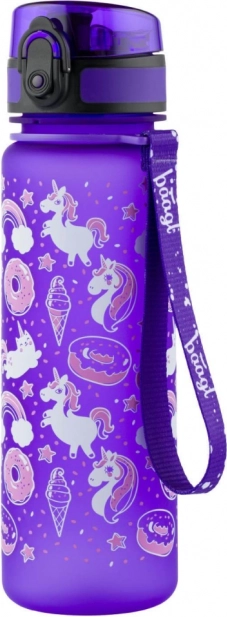 BAAGL Detská fľaša na pitie s motívom jednorožca, 500 ml