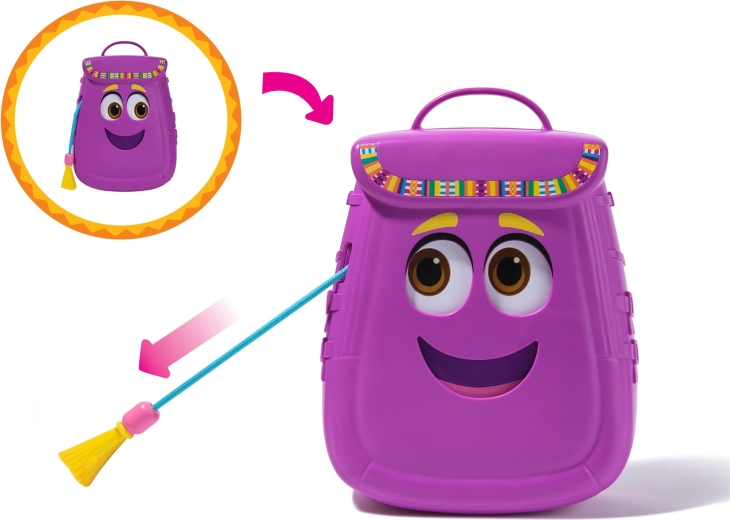 Roztomilý batôžtek s úložným priestorom