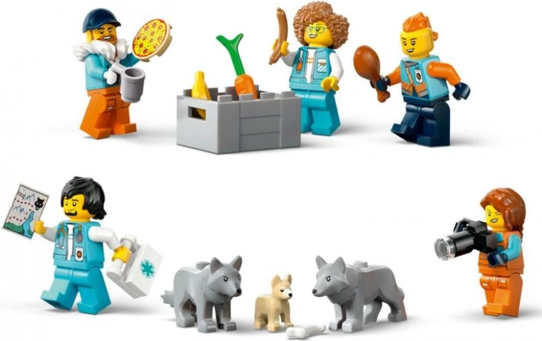 Výprava s piatimi minifigúrkami