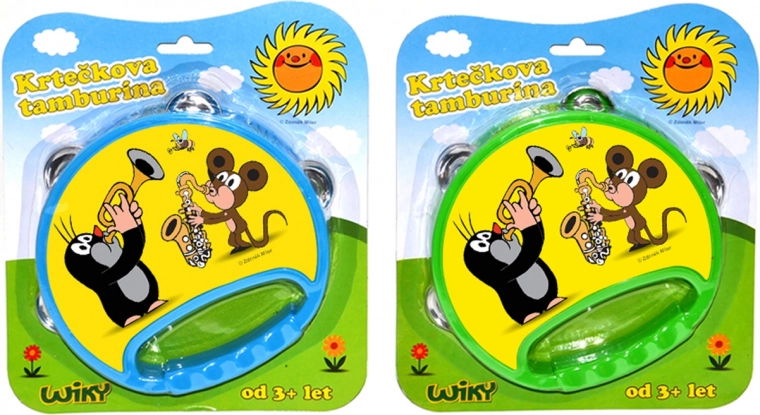 Detská tamburína KRTKO 18 cm