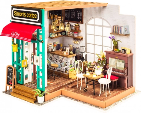 RoboTime miniatúra domčeka – kaviareň