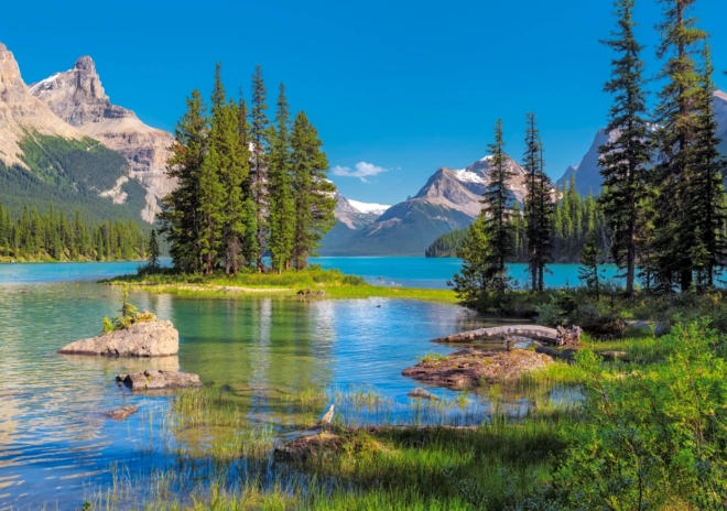 Puzzle 500 ks - Jazero Maligne, Kanada