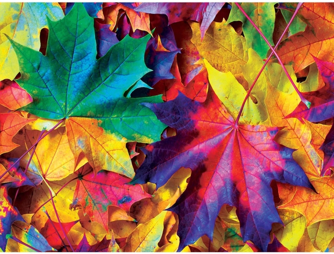 Puzzle Masterpieces Farebná jeseň 550 dielikov