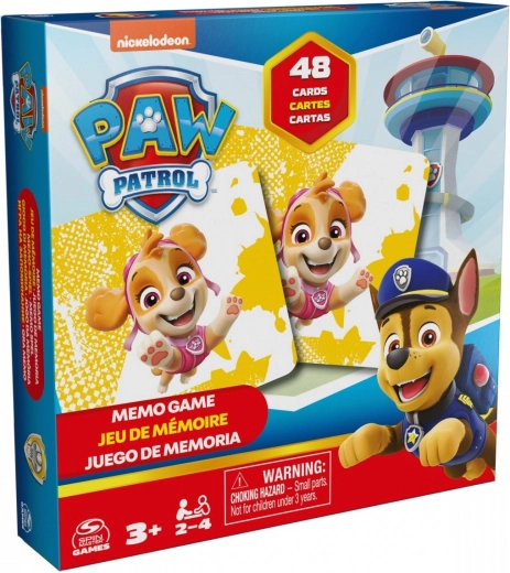 Pexeso PAW PATROL – pamäťová hra pre deti
