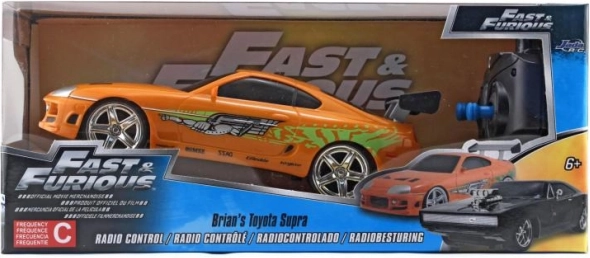 Rýchlo a zbesilo RC auto Brianova Toyota Supra 1:24