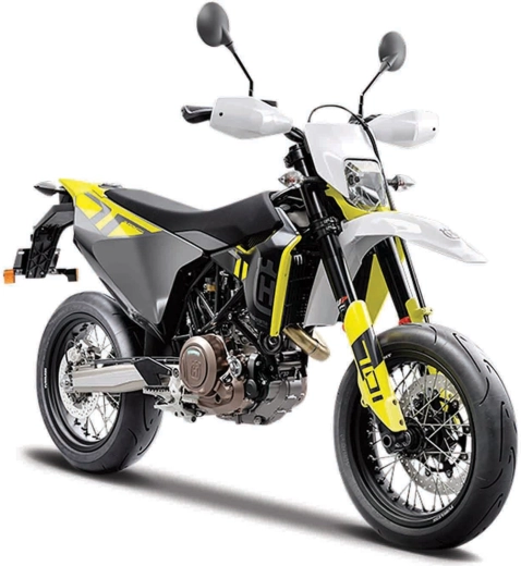 Model motocykla Maisto Husqvarna 701 Supermoto 2023 1:12