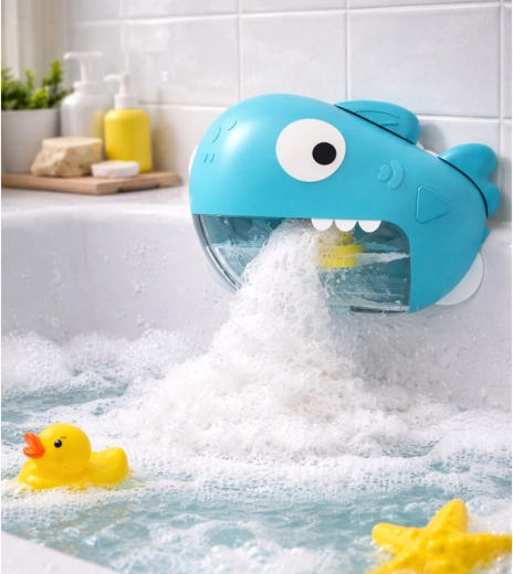 Bohatá pena na stlačenie tlačidla