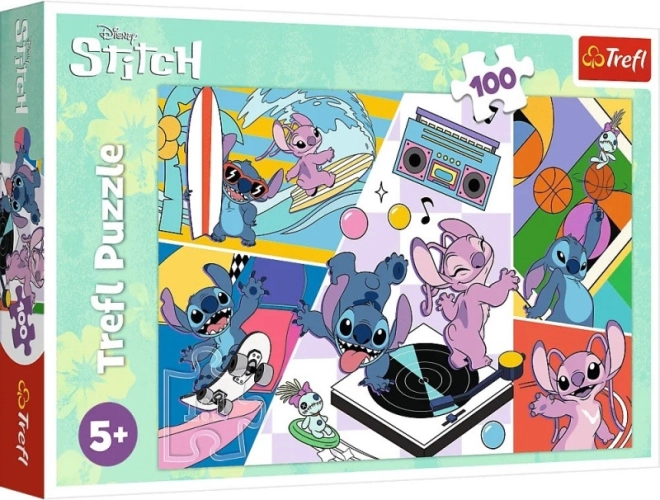 Puzzle 100 dielikov Lilo a Stitch Disney Trefl