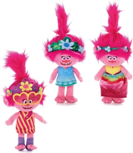 Plyšová figúrka Trolls World Tour Poppy (assort 3 druhy, 25 cm) - 1 kus