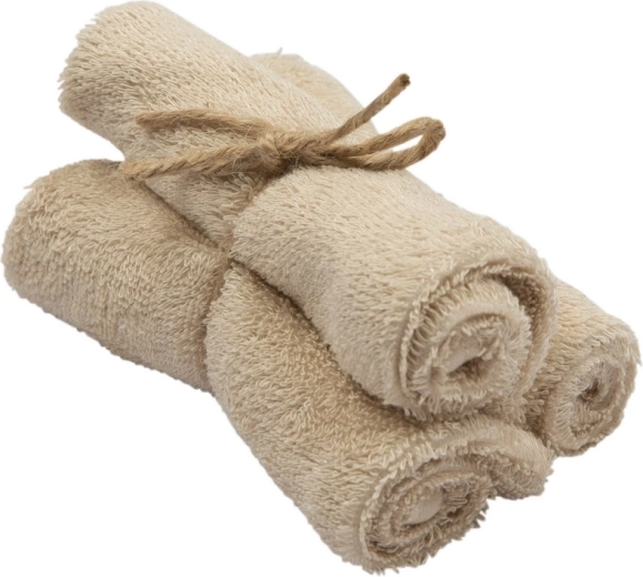 Timboo bambusové froté uteráky Frosted Almond 29,5 × 50 cm - 3 ks