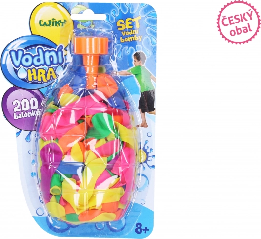 Vodné balóniky 200 ks - český obal