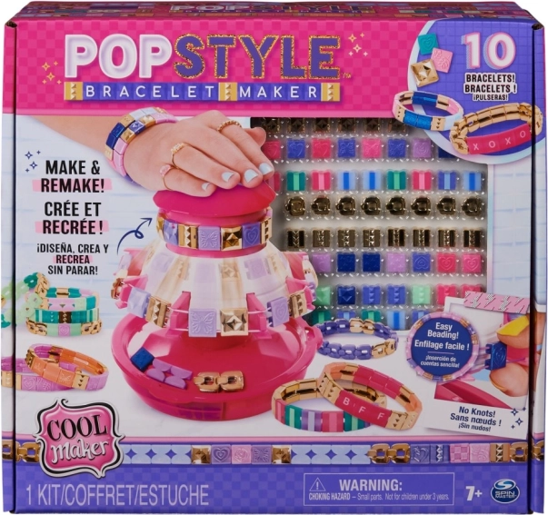 sada na výrobu náramkov cool maker popstyle