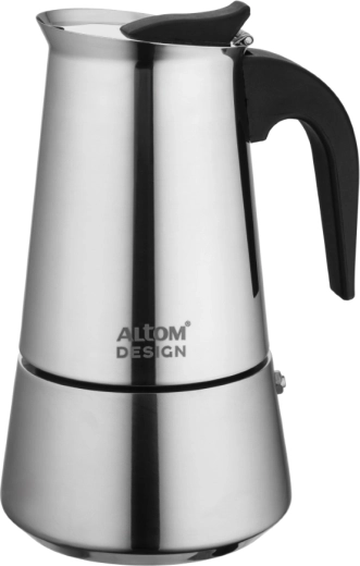 Altom Design nerezová moka kanvička 300 ml na 6 šálok