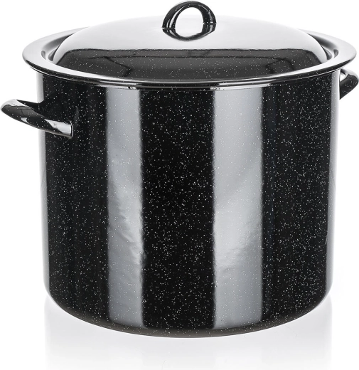 Smaltovaný hrniec s pokrievkou 28 cm, 14 l