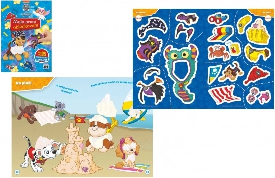 Moje prvé obliekanie – Labková patrola (Paw Patrol), 17 × 24 cm