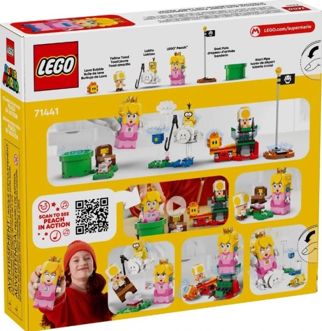 Kocky LEGO Super Mario: Dobrodružstvo s interaktívnou figúrkou LEGO Peach