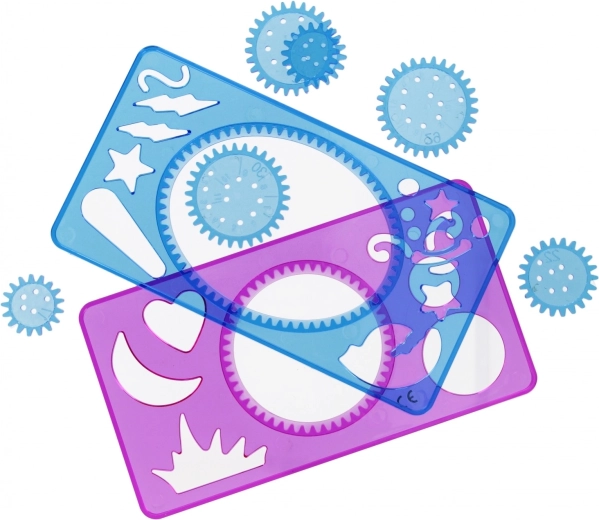 Priehľadné šablóny na presnú tvorbu