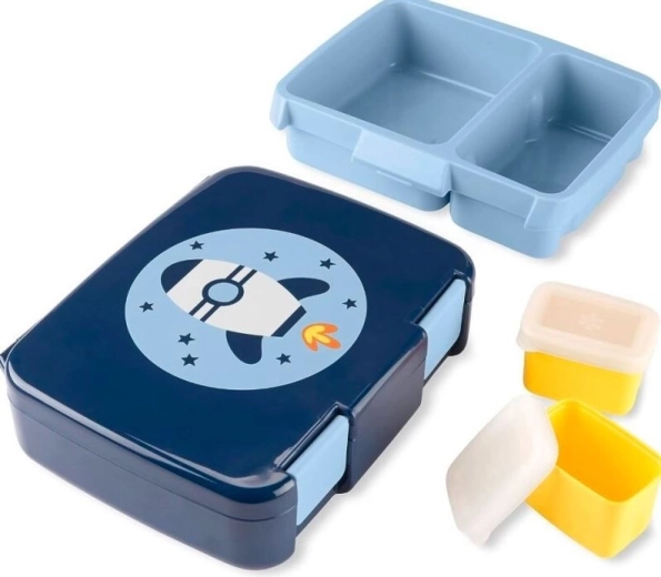 Skip Hop Spark Style bento obedový box raketa