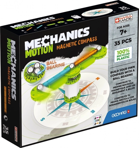 Magnetická stavebnica kompas GEOMAG Mechanics Motion