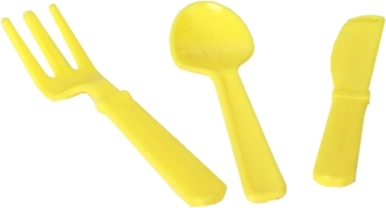 Bezpečné príbory s hladkými hranami