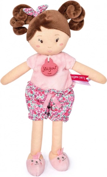 Doudou Jolijou bábika Les Pipellettes 25 cm – Ružová