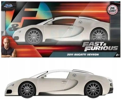 Jada model Bugatti Veyron 2011 zo série Rychle a zběsile v mierke 1:24