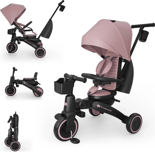 Kinderkraft trojkolka Jazz 3 Pink