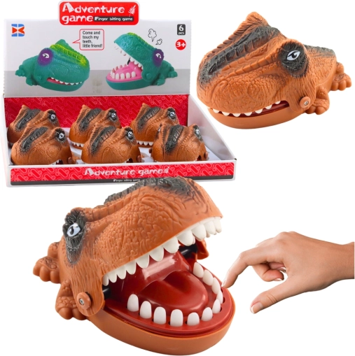 Hra Zručnosti Hrýzajúci Útočiaci Dino Hnedý