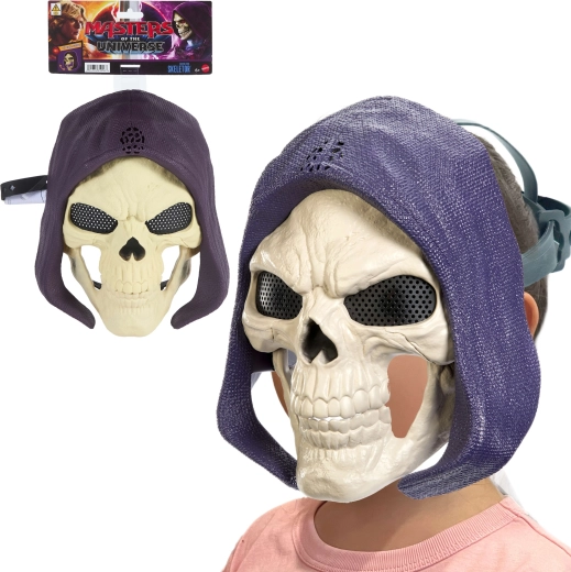 Detská maska Skeletor Masters of the Universe s pohyblivou čeľusťou a zvukmi