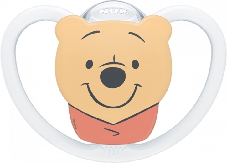 NUK Perfect Match Air Disney cumlík Medvedík Pú 6–18 mesiacov biely