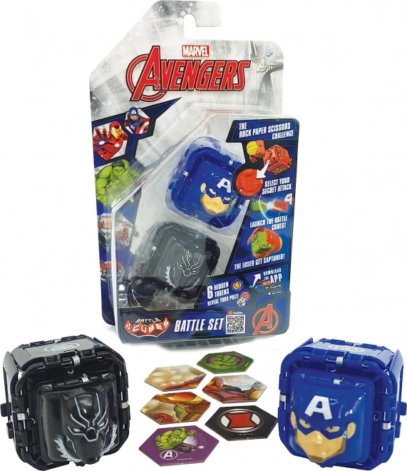 Battle Cubes Avengers – sada 2 bojových kociek (mix variantov)