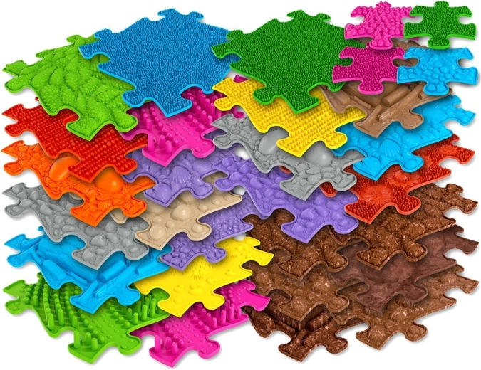 Puzzle systém na vytvorenie vlastného chodníčka