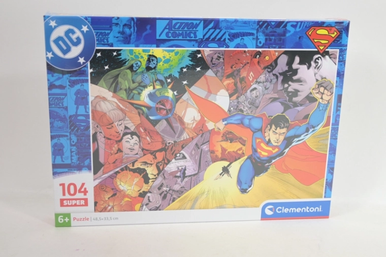 Clementoni puzzle Superman 104 dielikov