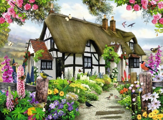 Ravensburger puzzle Vysnívaná chata 500 dielikov