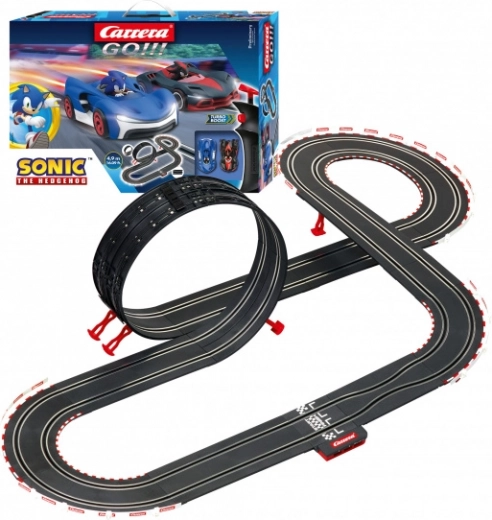 Autodráha Carrera GO Sonic s dĺžkou 4,9 m