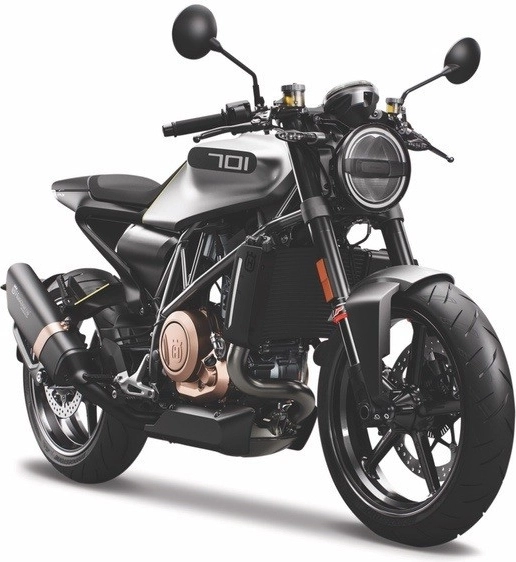 Kovový model motocykla HUSQVARNA Vitpilen 701 2018 1:18