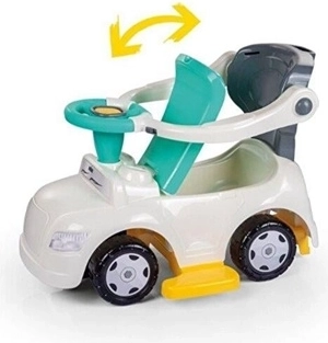 Klaksón a úložný priestor na malé poklady