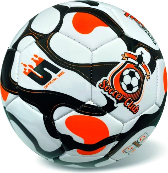 Kožená futbalová lopta Fluo veľkosť 5