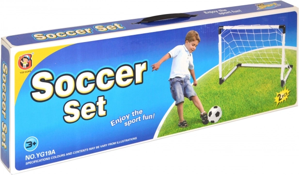 Sada 2 futbalových bránok pre deti
