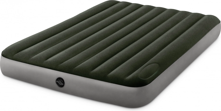 Nafukovací dvojlôžkový matrac 203 × 152 cm so zabudovanou nožnou pumpou INTEX